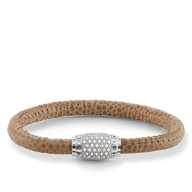 Thomas Sabo Damen Armband 925 Silber braun/silber UB0003-839-19-L17